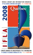 IFLA conference 2008 logo